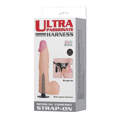 BAILE Sensual Comfort - damski strap-on z regulowaną uprzężą