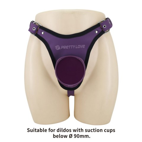 Pretty Love Caldric III Purple Universal Harness Briefs