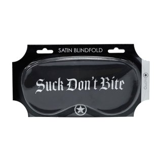 Suck Don't Bite - Printed Satin