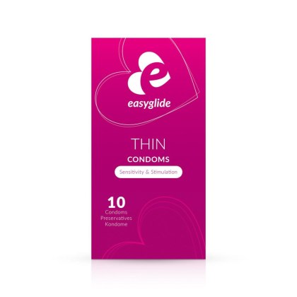 EasyGlide Extra Thin - ultracienkie prezerwatywy, 10 szt.