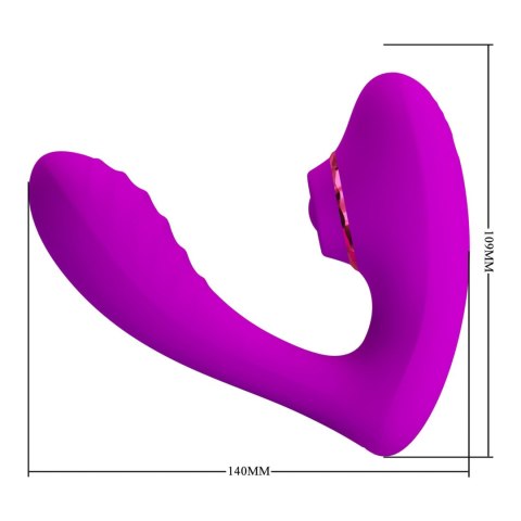Pretty Love Naty Clitoral Thrusting Stimulator