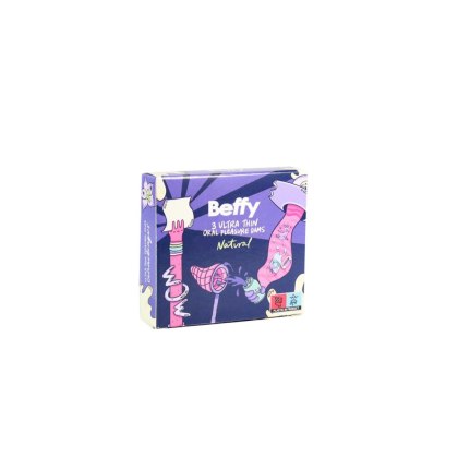 Beffy - chusteczki do seksu oralnego, bezzapachowe, 3 szt.