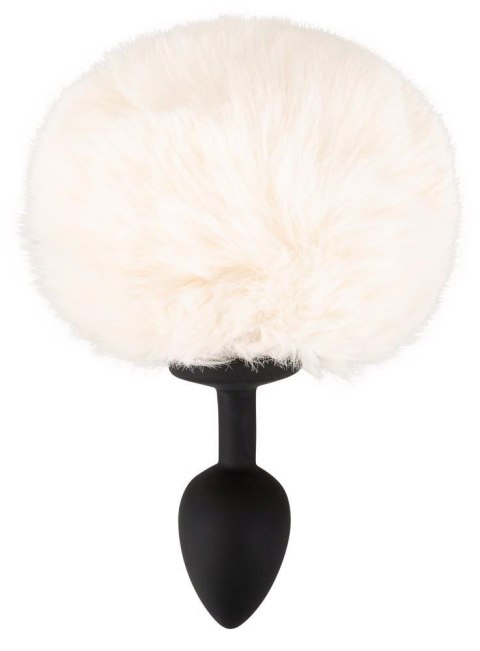 Fluffy Tail White S