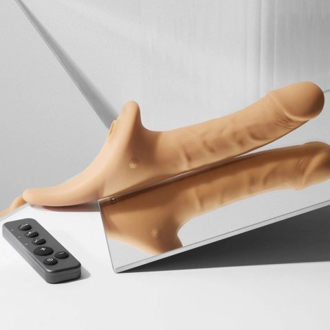 MULTI ORGASM REALISTIC DILDO - L - VANILLA TR