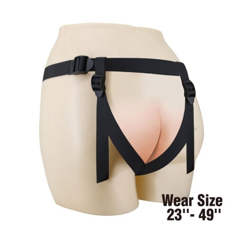 Pretty Love Fogg II Black Universal Harness Briefs