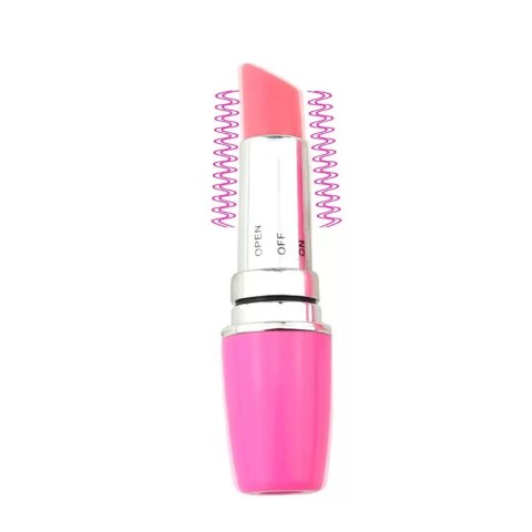 Lipstick Vibe - Discreet red lipstick vibrator black