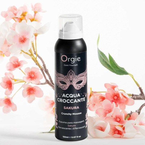 Acqua Croccante Crunchy Mousse Sakura Fruit 150 ml Orgie