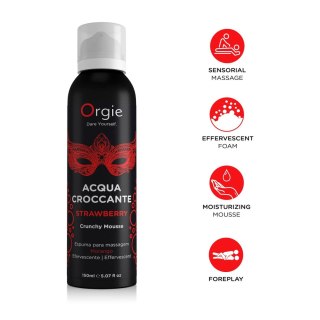 Acqua Croccante Crunchy Mousse Strawberry 150 ml Orgie