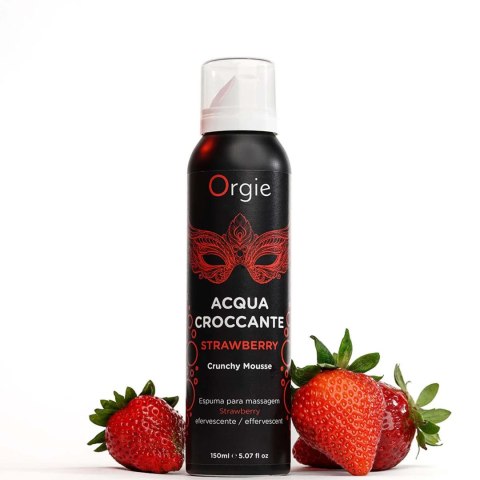 Acqua Croccante Crunchy Mousse Strawberry 150 ml Orgie