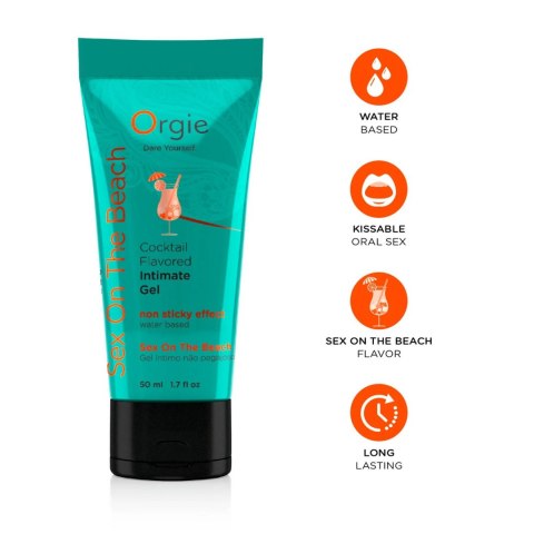Lube Tube Cocktail Sex On The Beach - 50ml Orgie