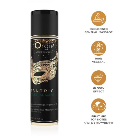 Orgie - Sexy Therapy Sensual Massage Oil Fruity Floral Celestial 200 ml Orgie