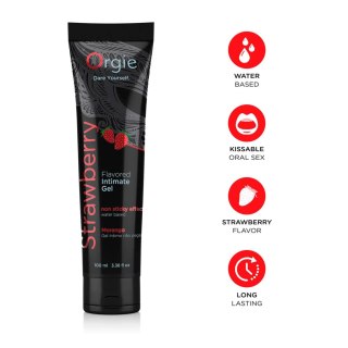 Żel-Flavored Intimate Gel Strawberry Orgie