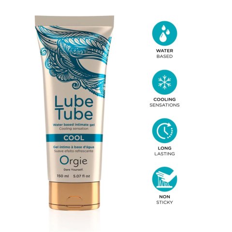 Żel-LUBE TUBE COOL - 150 ML Orgie