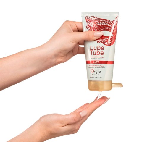 Żel-LUBE TUBE HOT - 150 ML Orgie