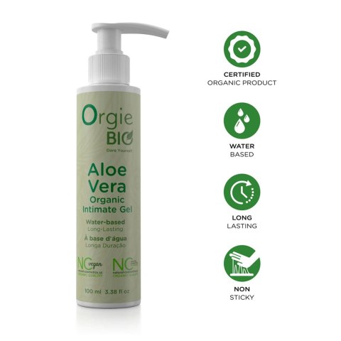 Żel-ORGIE BIO AloeVera Organic Intimate gel Orgie - BEAUTYENIGMA LDA