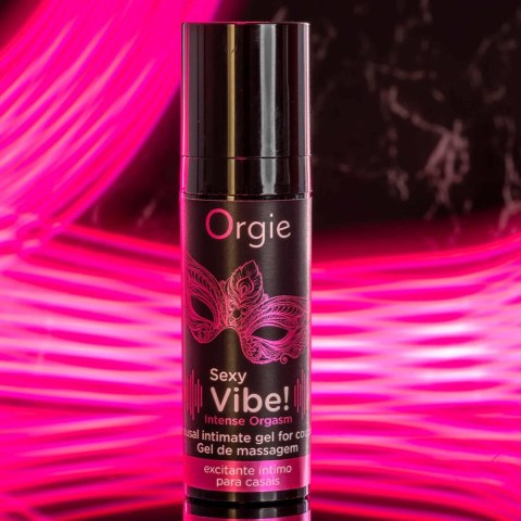 Żel-SEXY VIBE! INTENSE ORGASM - LIQUID VIBRATOR - 15 ML Orgie