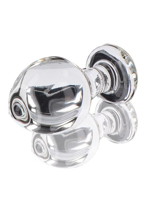 Toy Joy Glass Worxx Brilliant Star - szklany korek analny, 9 cm