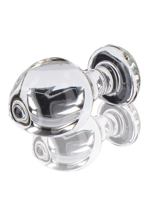 Toy Joy Glass Worxx Brilliant Star - szklany korek analny, 9 cm