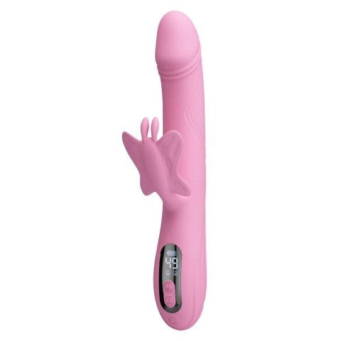 Pretty Love Bella Pink - Butterfly Rabbit Vibrator