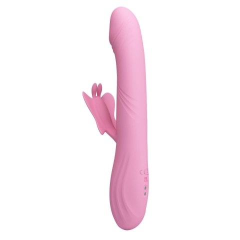 Pretty Love Bella Pink - Butterfly Rabbit Vibrator