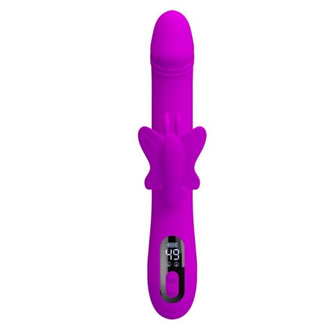 Pretty Love Bella Purple - Butterfly Rabbit Vibrator