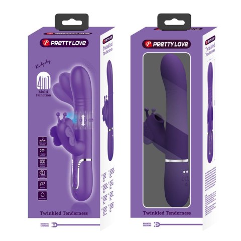 Pretty Love Twinkled Tenderness Purple - Rabbit Vibrator
