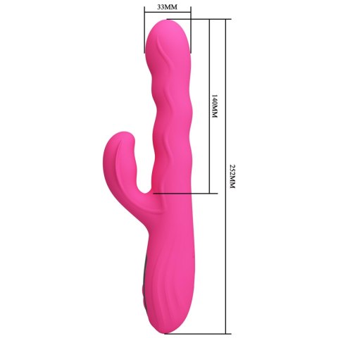 Pretty Love Winters Pink - Rotating Rabbit Vibrator
