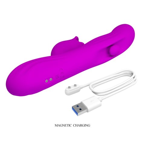 Pretty Love Yalanda Purple - Nodding Rabbit Vibrator