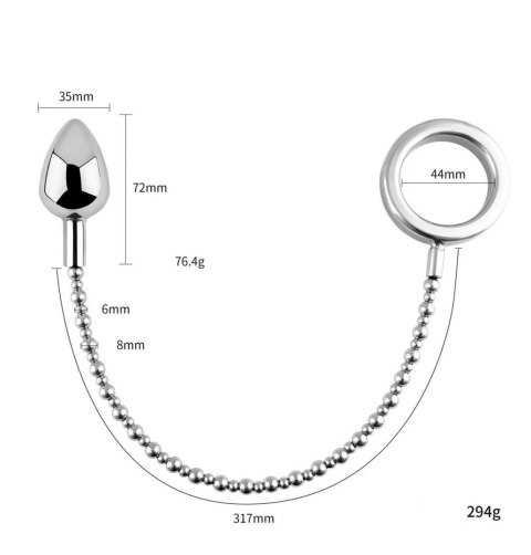 Jewellery - Metal Anal Plug - NO. 4