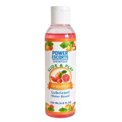 Power Escorts - DR14 - Grape Fruit Water-Based Lubricant 200ml - Slide & Play Personal Lube