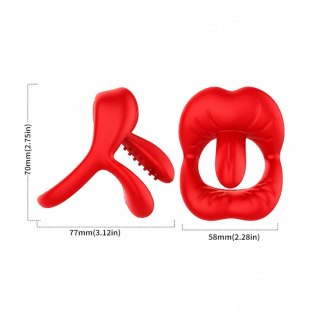 Big Mouth Red 9 vibration function