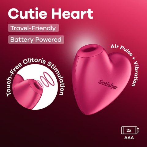 Cutie Heart - Battery Series - pink
