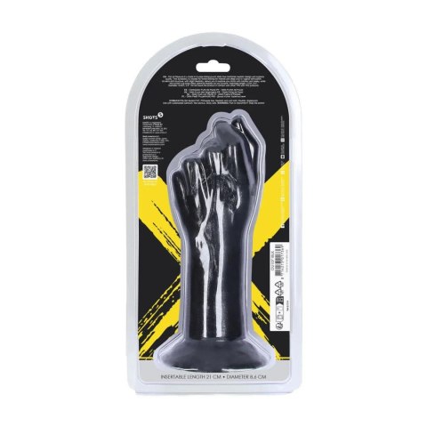 Fist of Pleasure - Fist Dildo - 569 gr / 21 cm - Black
