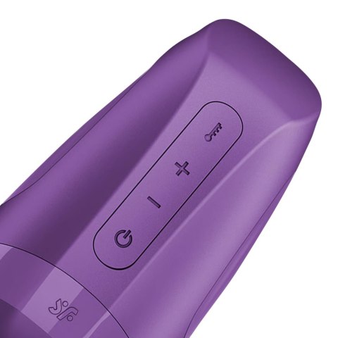 Men Heat Vibration - Battery Series - dark berry