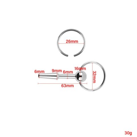Metal Penis Plug no. 02