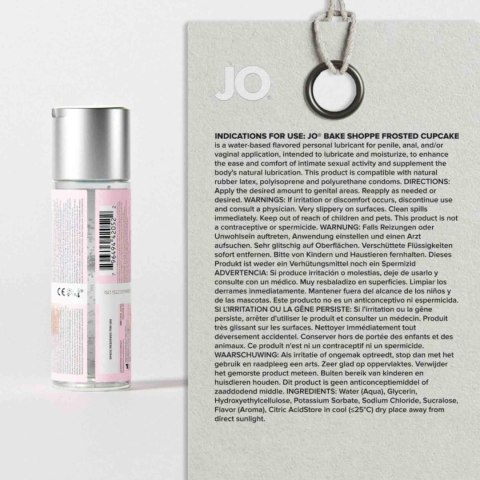 System JO - JO Bake Shoppe Frosted Cupcake Lubricant 60 ml
