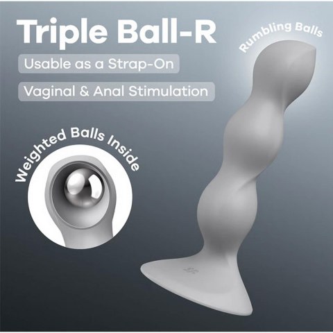 Triple Ball-R - grey