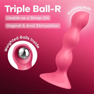 Triple Ball-R - red