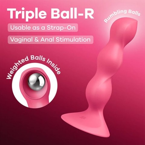 Triple Ball-R - red