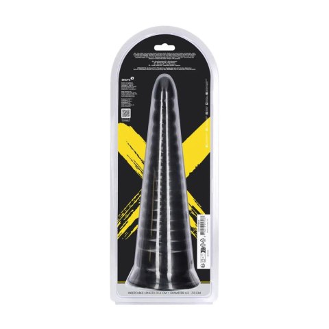 Twisted Vortex - Anal Plug - 1008 gr / 30 cm - Black