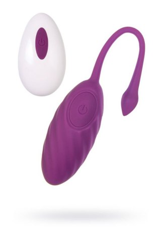 Vibrating egg A-Toys Purr, silicone, purple, 18 cm