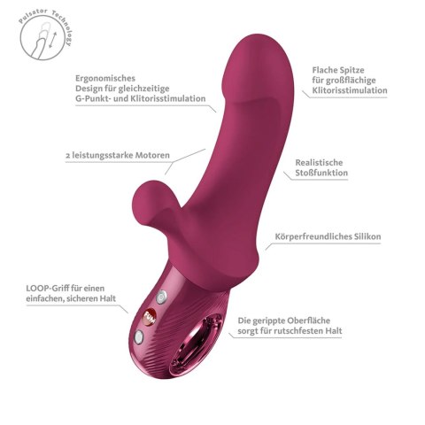 Bi Stronic Curve - Wine Red