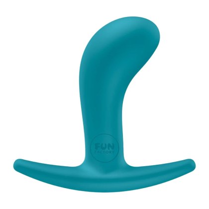 Fun Factory Bootie S - silikonowy korek analny do prostaty, akwamaryna