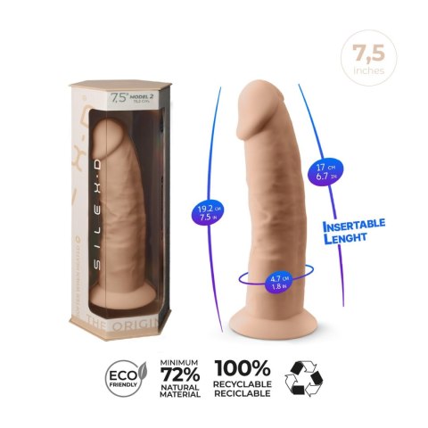 Dildo-S.D Model 2 ( 7.5"""""""" ) Silexd
