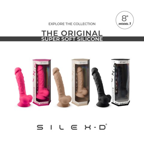 Dildo-SD.Model 1 (8"") Flesh BOX Silexd