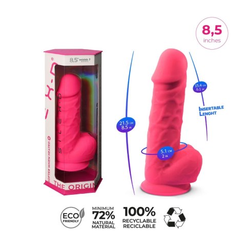 Dildo-SD.Model 4 ( 8,5"" ) Pink BOX Silexd