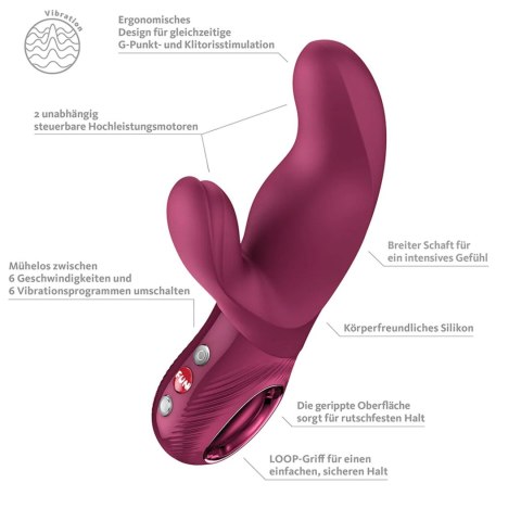 Miss Bi - Wine Red
