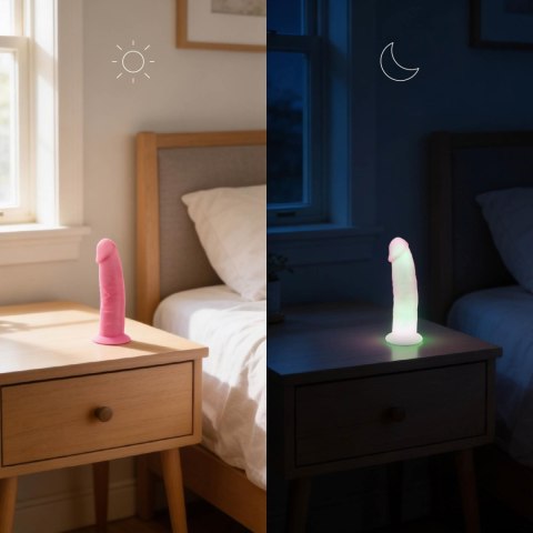 Model 2 6"" Pink Box Glow in the Dark Silexd