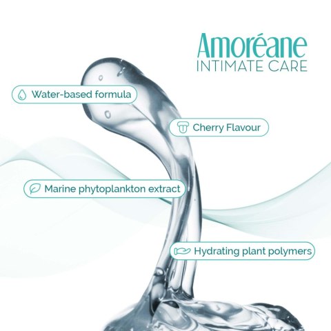 AM.Cherry Water Based Lubricant with phytoplankton 50ml Amoreane