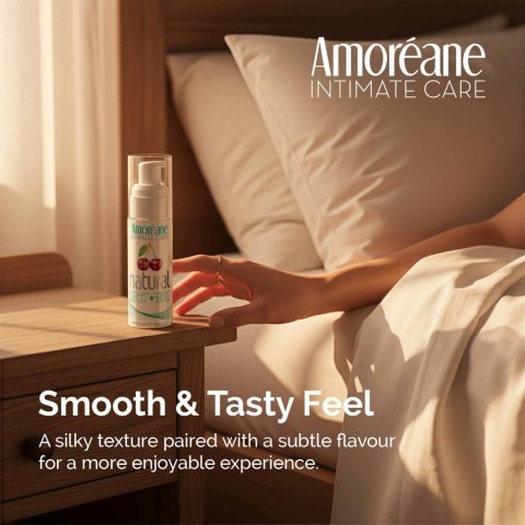 AM.Cherry Water Based Lubricant with phytoplankton 50ml Amoreane
